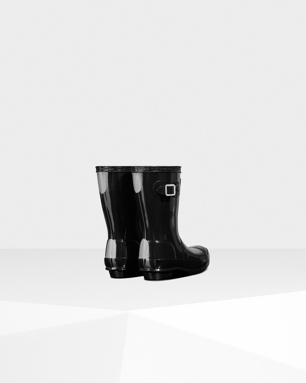 Hunter Niños Original Little Gloss - Botas de Lluvia Negras - 801-PYJORL